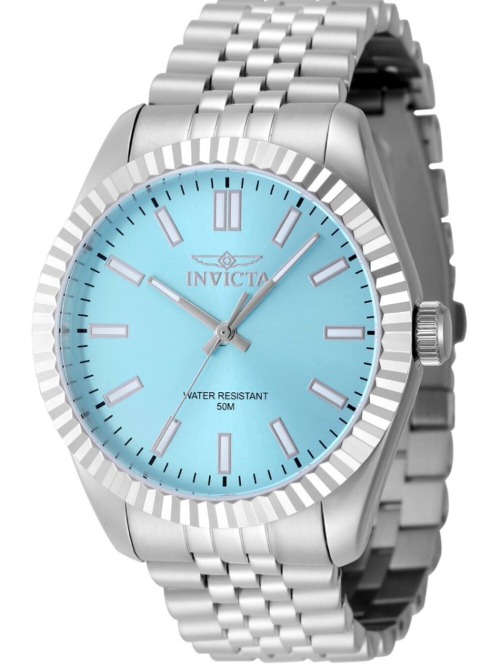 $199 Invicta Specialty Oxford Mens Tif Blue 43mm Steel Quartz Watch 48906 NIB